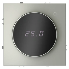 Изображение Терморегулятор электронный VOLTUM S70 с индикацией и датчиком для теплого пола (сталь)